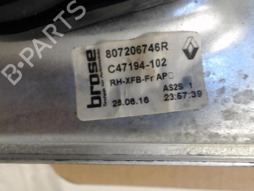Front right window mechanism RENAULT MEGANE IV Hatchback (B9A/M/N_) 1.2 TCe 130 (B9MR) | BP27004567C23 