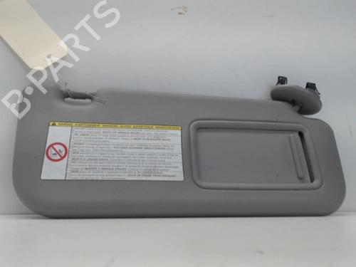 Used Right sun visor TOYOTA YARIS (_P9_) 1.0 VVT-i (KSP90_, KSP90R) (69 hp) 27004407