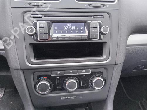 Commande Chauffage VW GOLF VI (5K1) 1.4 (80 hp) 26997377