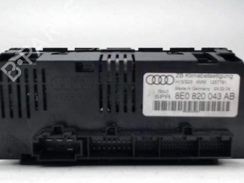Commande Chauffage AUDI A4 B6 Avant (8E5) 2.5 TDI | BP27020186I5 