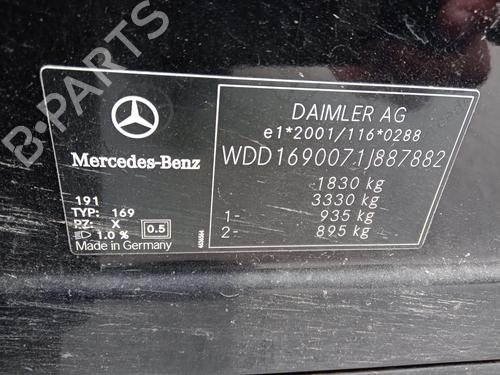 Front left exterior door handle MERCEDES-BENZ A-CLASS (W169) A 180 CDI (169.007, 169.307) | BP26980319C128 