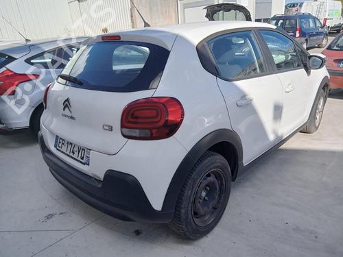 Høyre bak lås CITROËN C3 / C3 ORIGIN III (SX) 1.6 BlueHDi 75 (75 hp) 26989662