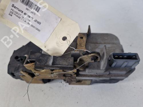 Rear right lock PEUGEOT 206 Hatchback (2A/C) 1.4 i | BP27009118C99 
