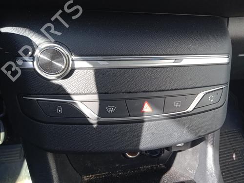 Used Warning switch PEUGEOT 308 SW II (LC_, LJ_, LR_, LX_, L4_) 1.5 BlueHDi 100 (102 hp) 27016510