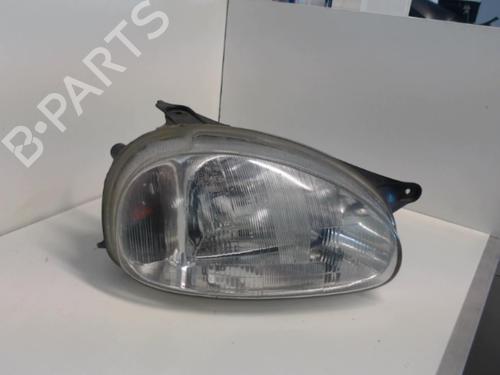 Used Right headlight OPEL CORSA B (S93) 1.2 i (F08, F68, M68) (45 hp) 26999293