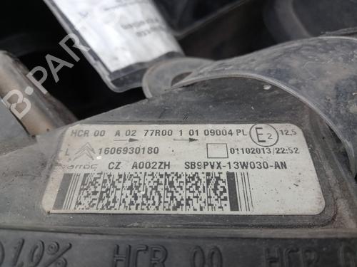 Used Left headlight Left headlight CITROËN C3 II (SC_) 1.6 HDi (92 hp) 34379880 34379880
