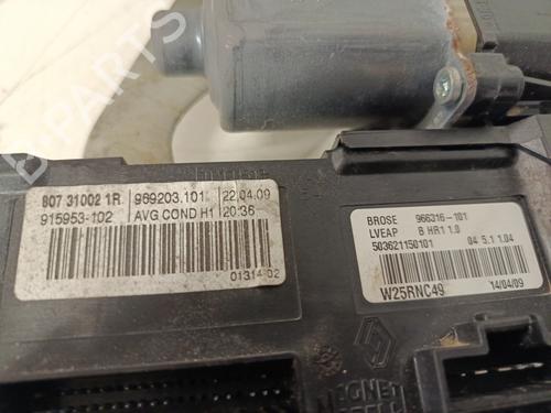 Used Front left window mechanism Front left window mechanism RENAULT SCÉNIC III (JZ0/1_) 1.9 dCi (JZ0J, JZ1J, JZ1K, JZ1S) (131 hp) 32344680 32344680