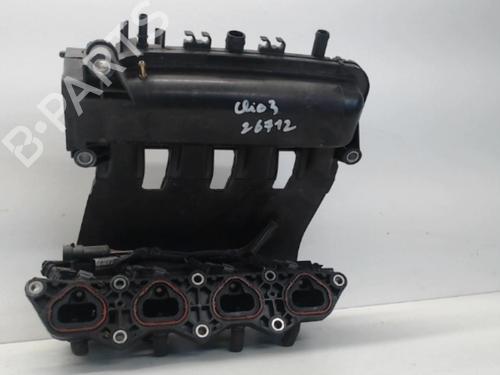 Used Injection rail RENAULT CLIO III (BR0/1, CR0/1) 1.2 16V Hi-Flex (BR1U, CR1U) (75 hp) 27015017