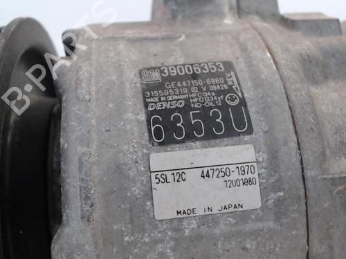 AC compressor OPEL CORSA E (X15) 1.4 (08, 68) | BP27016094M34 - Image 3