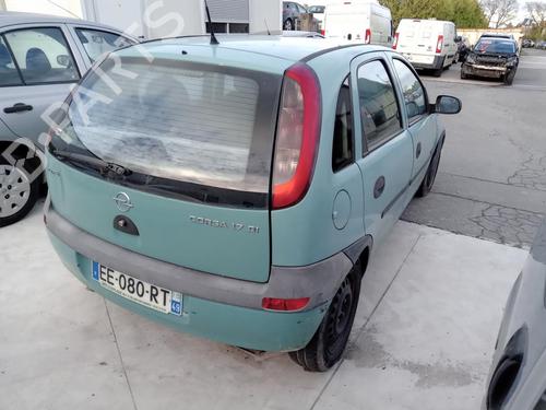 Used Rear right lock OPEL CORSA C (X01) 1.7 DI (F08, F68) (65 hp) 26993887