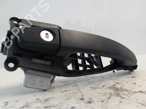 Used Front left exterior door handle OPEL CORSA D (S07) 1.2 LPG (L08, L68) (80 hp) 27006944