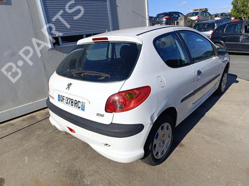Used Tailgate Tailgate PEUGEOT 206 Hatchback (2A/C) 1.4 HDi eco 70 (68 hp) 40178687 40178687