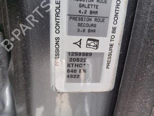 Rear left exterior door handle PEUGEOT 5008 (0U_, 0E_) 1.6 HDi | BP28195344C130