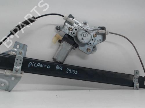 Used Front left window mechanism KIA PICANTO I (SA) 1.1 CRDi (75 hp) 27011153
