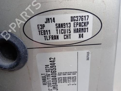 Høyre Foran elrute bryter RENAULT SCÉNIC II (JM0/1_) 1.9 dCi (JM14) | BP27007575I26 