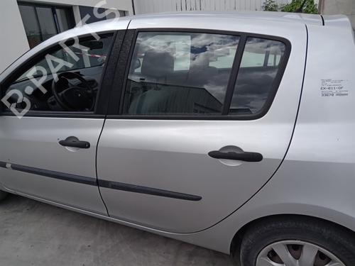 Used Left rear door RENAULT CLIO III (BR0/1, CR0/1) 1.2 16V (BR02, BR0J, BR11, CR02, CR0J, CR11) (75 hp) 30328763