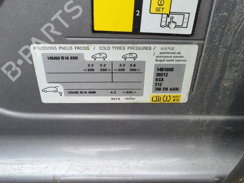 Dashboard PEUGEOT 2008 I (CU_) 1.6 HDi | BP26991742C46 - Image 5