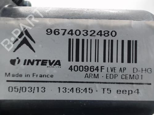 Right front window motor CITROËN C4 Picasso I MPV (UD_) 1.6 HDi 110 | BP27020153E20 
