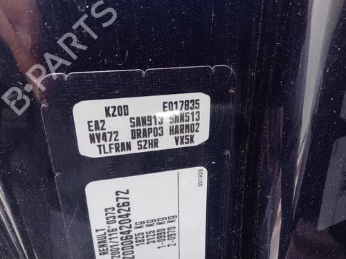 Used Rear bumper RENAULT MEGANE III Grandtour (KZ0/1) 1.5 dCi (KZ09, KZ0D, KZ1G, KZ29, KZ14, KZ1W, KZ10, KZ1F,... (110 hp) 27014012