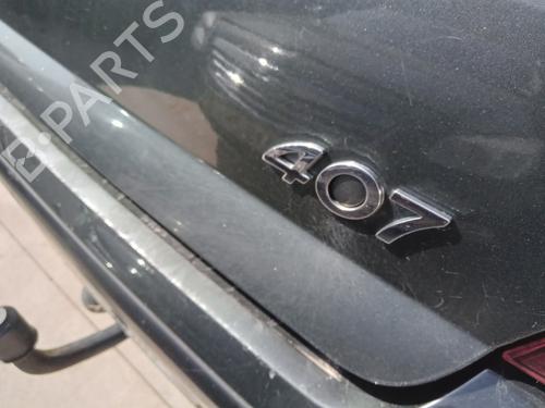 Used Tailgate Tailgate PEUGEOT 407 (6D_) 2.0 HDi 135 (6DRHRH, 6DRHRE, 6DRHRG, 6DRHRJ) (136 hp) 27007974 27007974