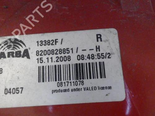 Used Right taillight RENAULT CLIO III (BR0/1, CR0/1) 1.5 dCi (BR17, CR17) (86 hp) 27001742