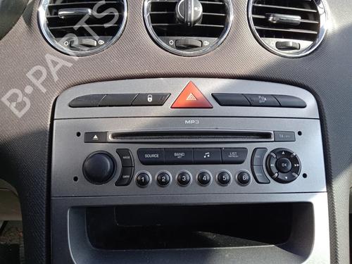 Used Warning switch PEUGEOT 308 I (4A_, 4C_) 1.6 HDi (109 hp) 29210891