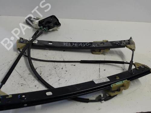 Vindusheismekanisme venstre foran AUDI A1 Sportback (8XA, 8XF) 1.6 TDI (90 hp) 33047969