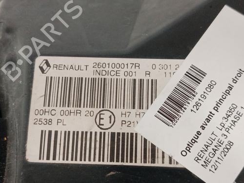 Right headlight RENAULT MEGANE III Hatchback (BZ0/1_, B3_) 1.5 dCi | BP35918967C29 - Image 2