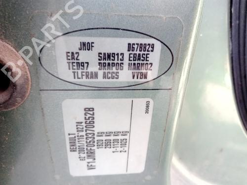 Front left window mechanism RENAULT SCÉNIC II (JM0/1_) 1.5 dCi (JM02, JM13) | BP30792552C22