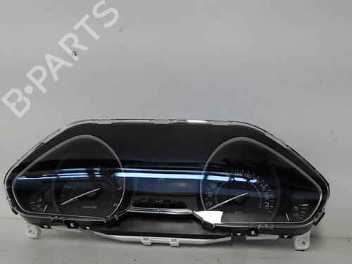 Used Instrument cluster PEUGEOT 208 I (CA_, CC_) 1.5 BlueHDI 100 (102 hp) 27001215