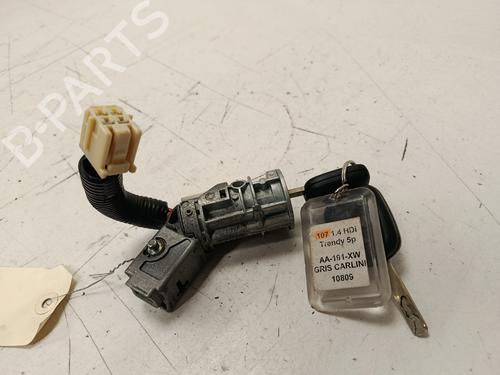 Used Ignition barrel Ignition barrel PEUGEOT 107 (PM_, PN_) 1.4 HDi (54 hp) 33848613 33848613