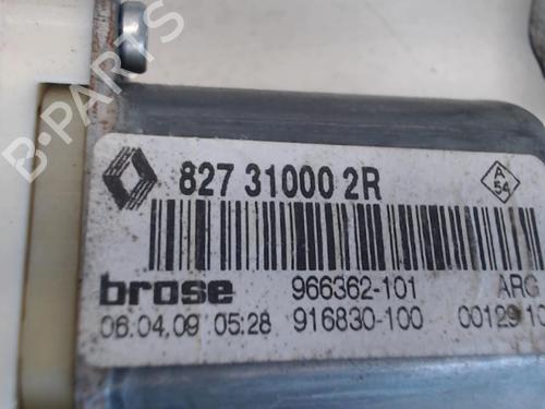 Used Rear left window mechanism RENAULT MEGANE III Hatchback (BZ0/1_, B3_) 1.5 dCi (BZ09, BZ0D, BZ1W, BZ29, BZ14) (110 hp) 27015069
