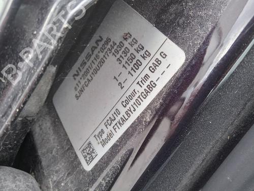 Rear left exterior door handle NISSAN QASHQAI / QASHQAI +2 I (J10, NJ10, JJ10E) 1.5 dCi | BP28328022C130 