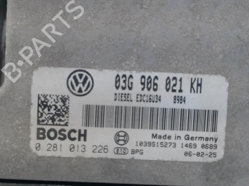 Used Engine control unit (ECU) VW GOLF V (1K1) 1.9 TDI (105 hp) 27022162