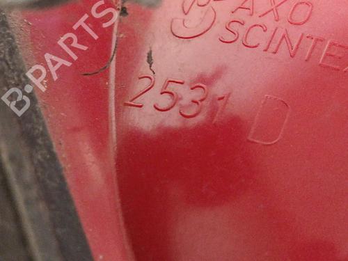 Used Right taillight Right taillight PEUGEOT 206 Hatchback (2A/C) 1.6 16V (109 hp) 40017236 40017236