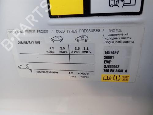 Right front door CITROËN C4 Grand Picasso II (DA_, DE_) 1.6 BlueHDi 120 | BP28427493C3 