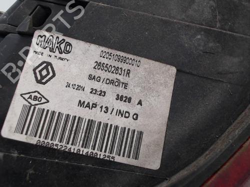Right taillight RENAULT CLIO IV (BH_) 1.5 dCi 75 | BP27013706C35 
