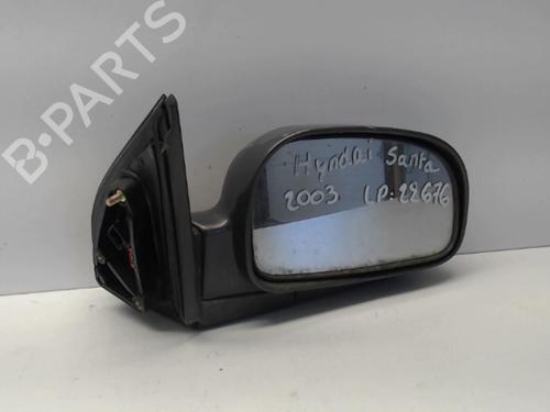 Used Right mirror HYUNDAI SANTA FÉ I (SM) 2.0 CRDi 4x4 (125 hp) 27005129
