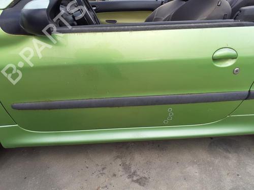 Left front door PEUGEOT 206 CC (2D) 1.6 16V (2DNFUF, 2DNFUR) | BP26988173C2 