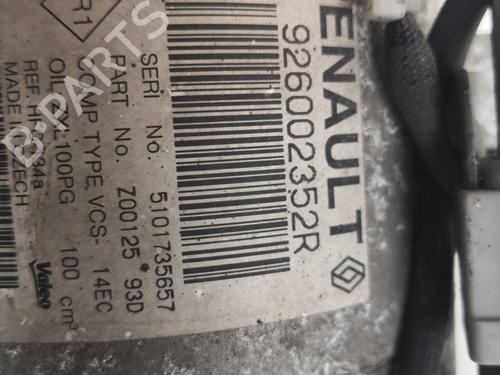 Used AC compressor AC compressor RENAULT CLIO IV (BH_) 1.5 dCi 75 (75 hp) 27114352 27114352