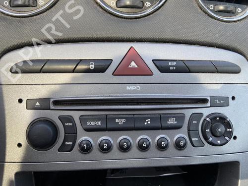 Used Radio PEUGEOT 308 SW I (4E_, 4H_) 1.6 HDi (109 hp) 27108942
