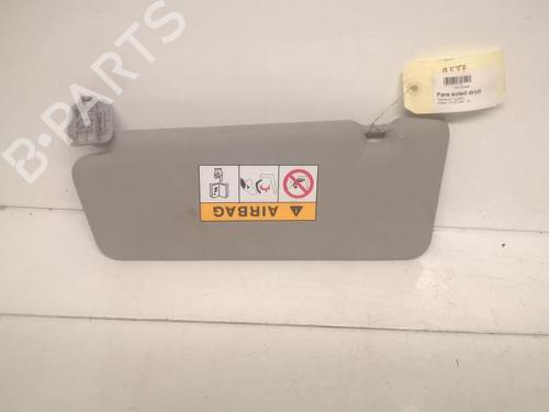 Right sun visor RENAULT CLIO IV Grandtour (KH_) 1.5 dCi 75 | BP27117353I2 