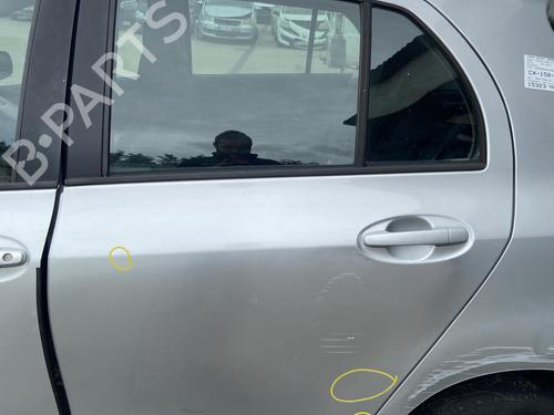 Used Left rear door TOYOTA YARIS (_P9_) 1.4 D-4D (NLP90_, NLP90R) (90 hp) 27112482