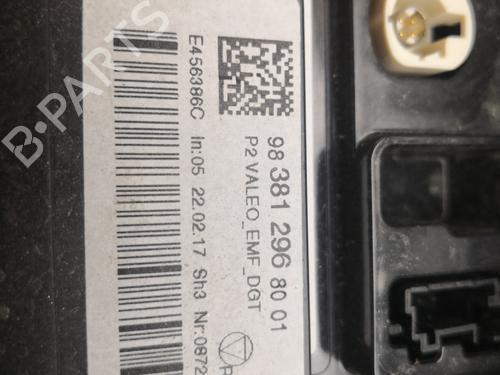Used Display monitor Display monitor PEUGEOT 208 II (UB_, UP_, UW_, UJ_) 1.5 BlueHDI 100 (102 hp) 29616581 29616581