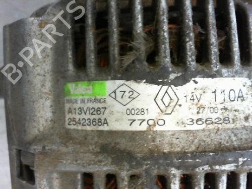 Używane Alternator RENAULT SCÉNIC I MPV (JA0/1_, FA0_) 1.4 16V (JA0D, JA1H, Ja0W, JA10) (95 hp) 27117896