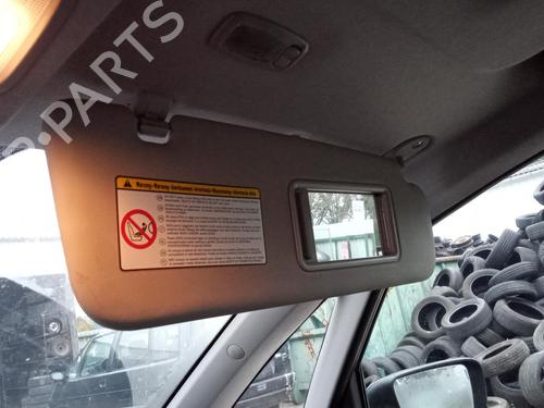Used Right sun visor KIA VENGA (YN) 1.6 CRDi 115 (116 hp) 27144198