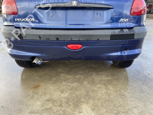 Used Rear bumper PEUGEOT 206 Hatchback (2A/C) 1.9 D (69 hp) 31929422