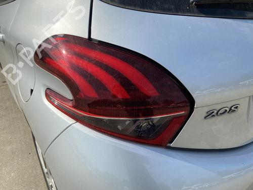 Left taillight PEUGEOT 208 I (CA_, CC_) 1.2 VTI 82 9825601280