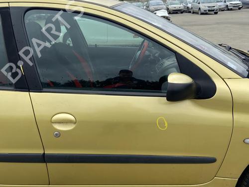 Used Front right door window PEUGEOT 206 Hatchback (2A/C) 2.0 HDI 90 (90 hp) 27105304