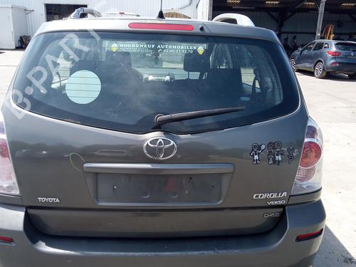 Used Tailgate TOYOTA COROLLA Verso (ZER_, ZZE12_, R1_) 2.2 D-4D (AUR10_, AUR10R) (136 hp) 27136283